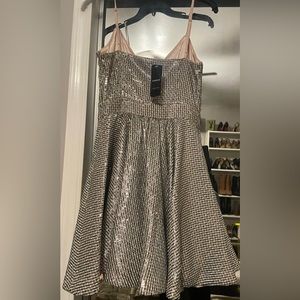 Bebe brand new sequence dress